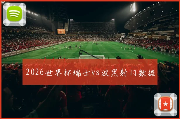 2026世界杯瑞士vs波黑射门数据